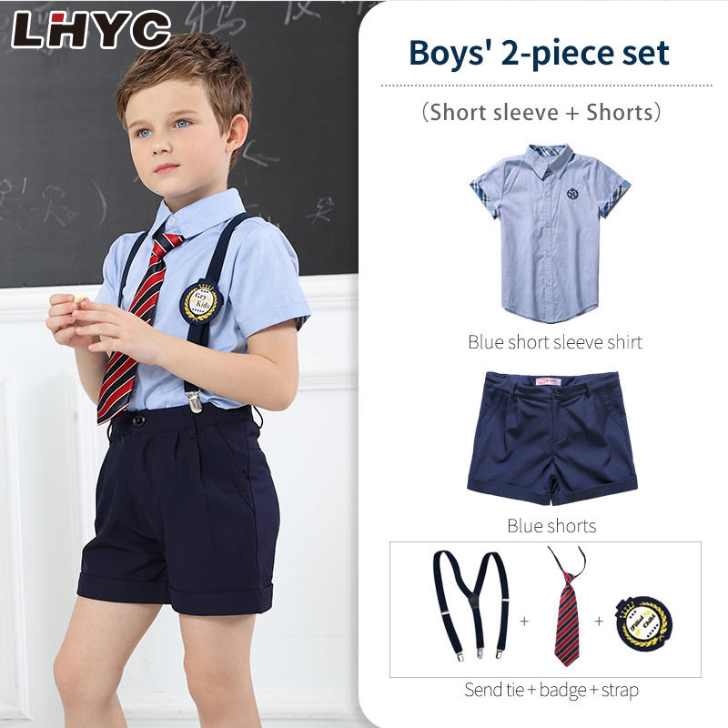 Children Blue Preschool Infants' School Uniforms Kids Uniform Design Boys Girls