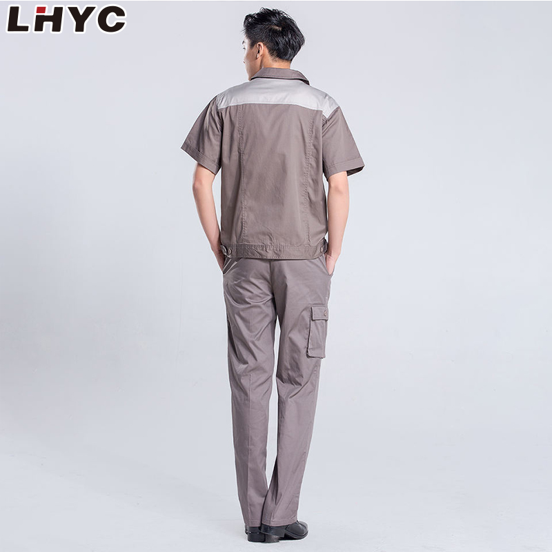 Clothes Uniform Summer Anti-static Short Sleeve Work Clothes Suit mens work clothes