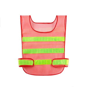Reflective Safety Vest With Custom Logo Size Zipper Reflective Vest Safety Vest