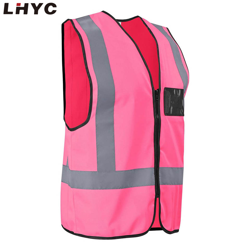 Safety Vest Factory Supply Work Wear High Visibility Reflective Tape Premium Safety Vest