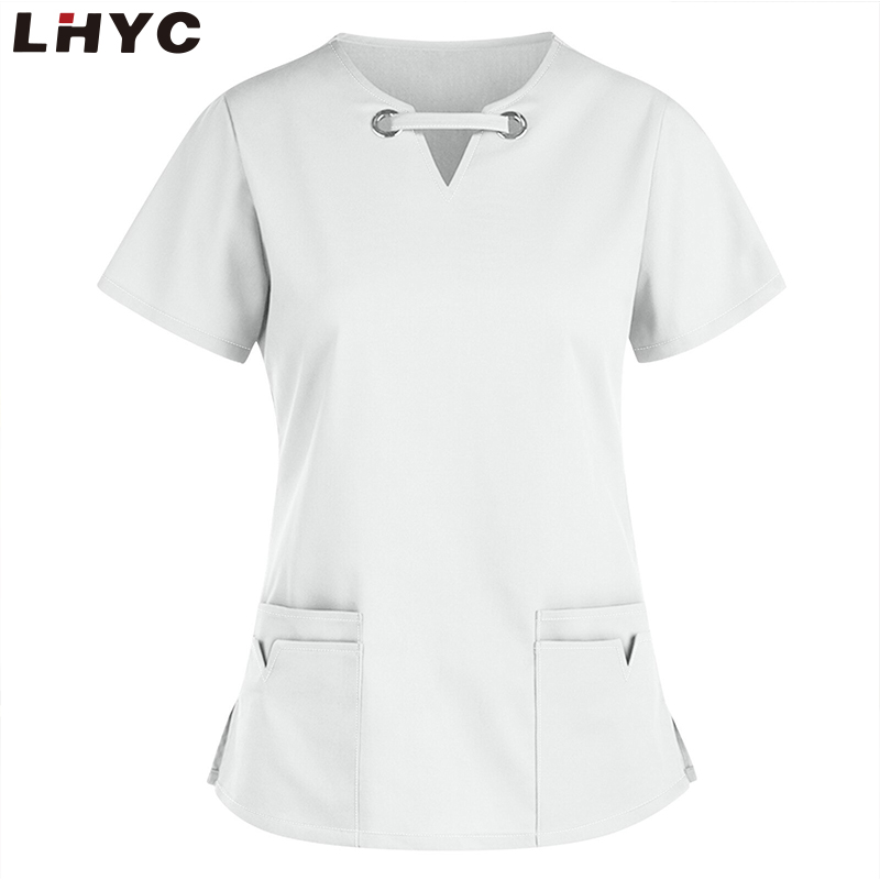 Nursing Uniforms Female Scrubs Workwear Breathable Cloth Heathy Beauty Wear