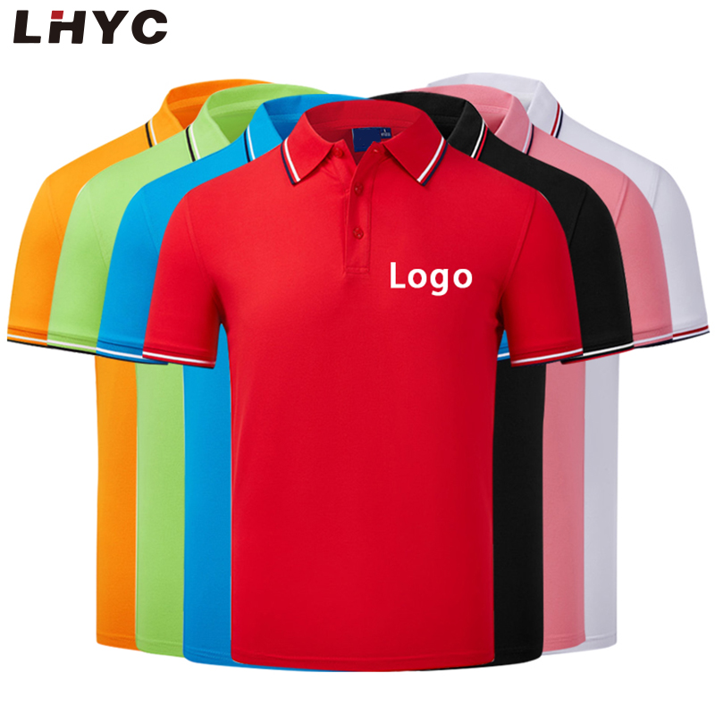 Quality Custom Embroidery Logo Cotton Men's Polo Shirts Unisex Uniform Shirt Polo