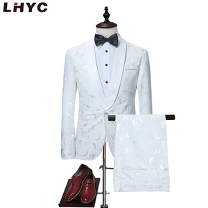 Men's Suits Weddings Coat Pant Set Groom Wear Casual Mens Blazers Clothes Wedding Suit for Men