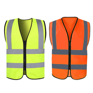 Custom safety vest Reflective fabric construction and cleaning workers outdoor activities for safety 