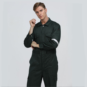 LHYC 100% cotton for coverall workwear fire resistant workers work clothes customized logo