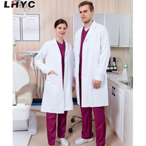 White Lab Coat Doctor Slim Female Thin Long-sleeved Short-sleeved Lab Coat Nurse Work Clothes