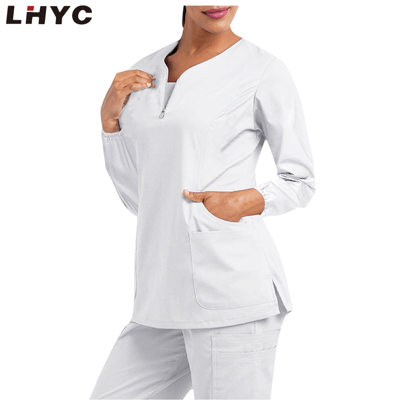 Nursing Uniforms Female Scrubs Workwear Breathable Cloth Heathy Beauty Wear