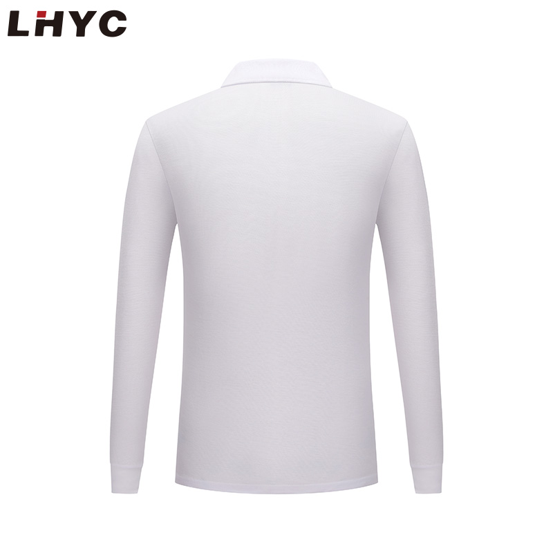 Custom Polo Shirt Design Long Sleeve Blank Color Polo T Shirt for Custom Cheap Work Uniform