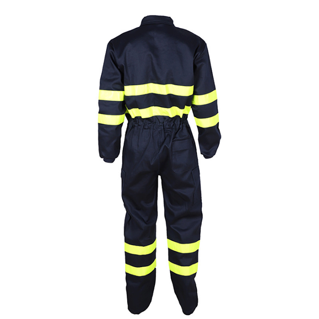 Hot Selling 100 Cotton Anti Static Coverall Protective Cotton Coveralls Overalls Safety Reflective Coverall