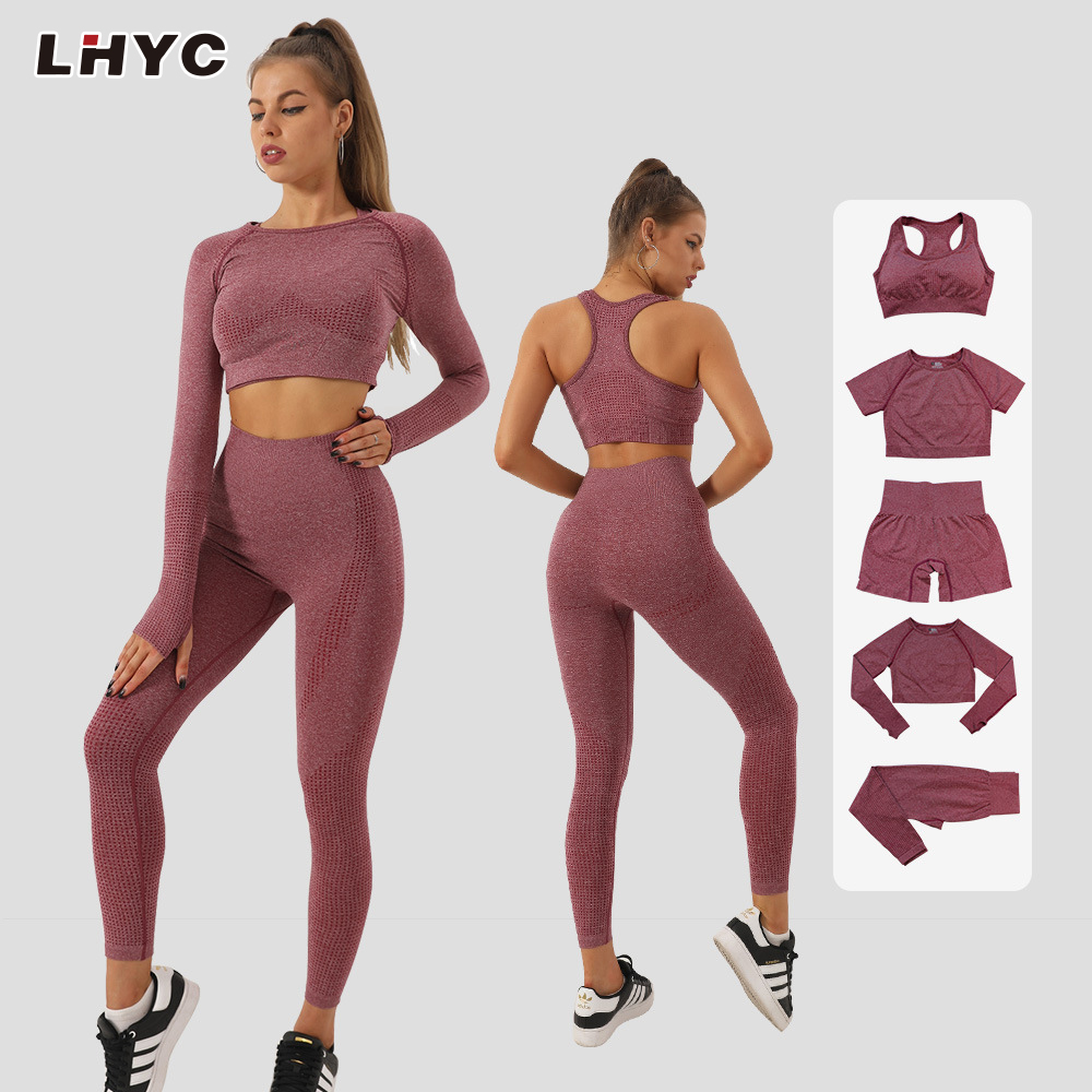 Customized Brand Logo Yoga Clothes Sports Bra Girl Sports Clothes Sets Women 