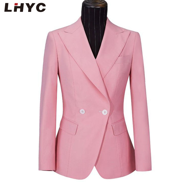 Factory Supply High Premium Slim Fit Women Suit Business Suit Office Uniform 