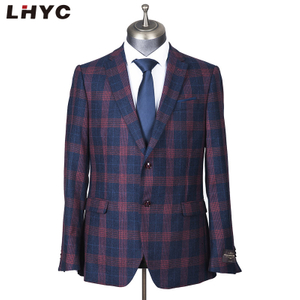 Worsted Wool Business Suit-Men Western-style Clothes Wedding Suit For Men
