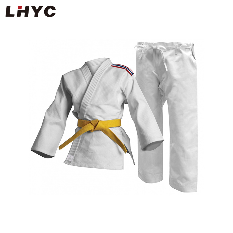 100% Cotton Men Uniforms Custom Color Martial Arts Uniform Karate Suits with custom logo