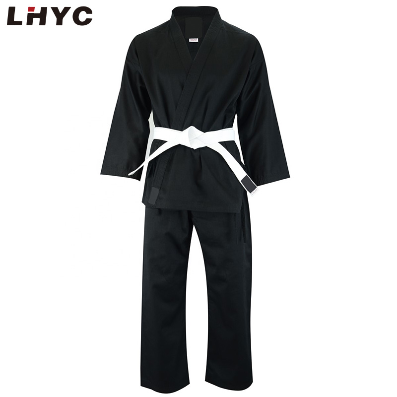 Black Karate Uniform Customized Black Karate Uniform Black Karate Uniform Sets Karate Uniforms Custom