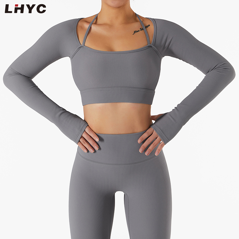 Seamless Yoga Tracksuit Running Clothing Sets Fitness Sport Wear