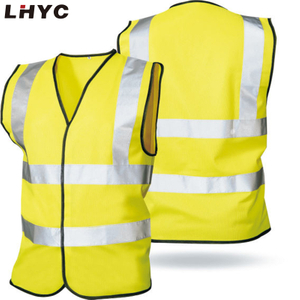 Hi Vis Safety Vest Waistcoat Special with zipper 