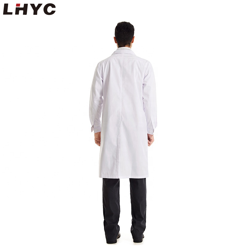 High Quality Hospital Uniform Professional Doctor Wear Medical White Lab Coat