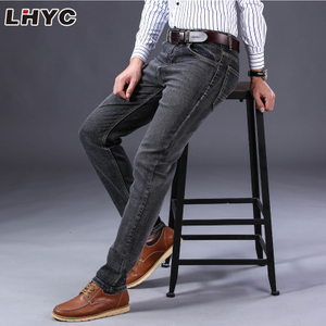 Wholesale Custom Men's jeans Business Fashion Soft Stretch Fashion Stretch skinny Jeans