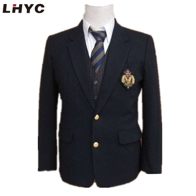 Custom Logo International High School Uniform for Boy and girls Formal Blazer