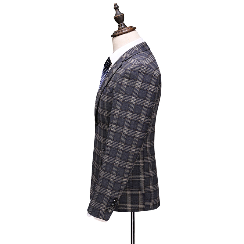 Manufacturer square model business suit curve shape business men's suit