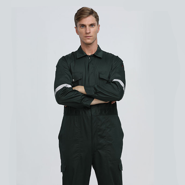 LHYC 100% cotton for coverall workwear fire resistant workers work clothes customized logo