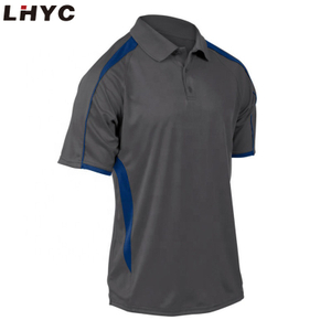 High Quality Polo Shirts Sports Clothes Two Tone Color Golf T Shirts Breathable Polo Shirts For Work Uniforms
