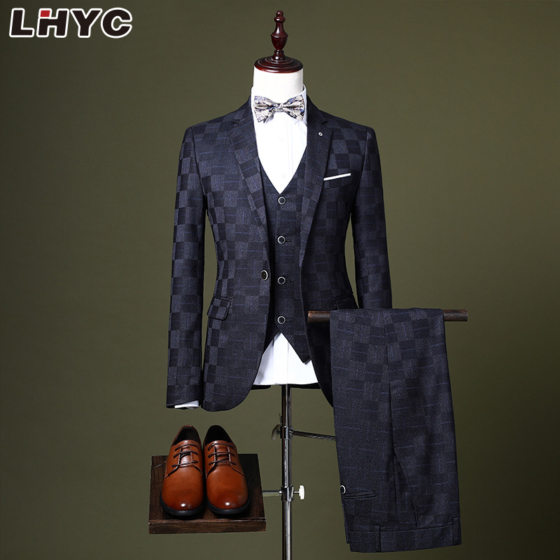 Hot Sell Wedding Suits Men ClassicTuxedo Suits Set For Men's Clothing