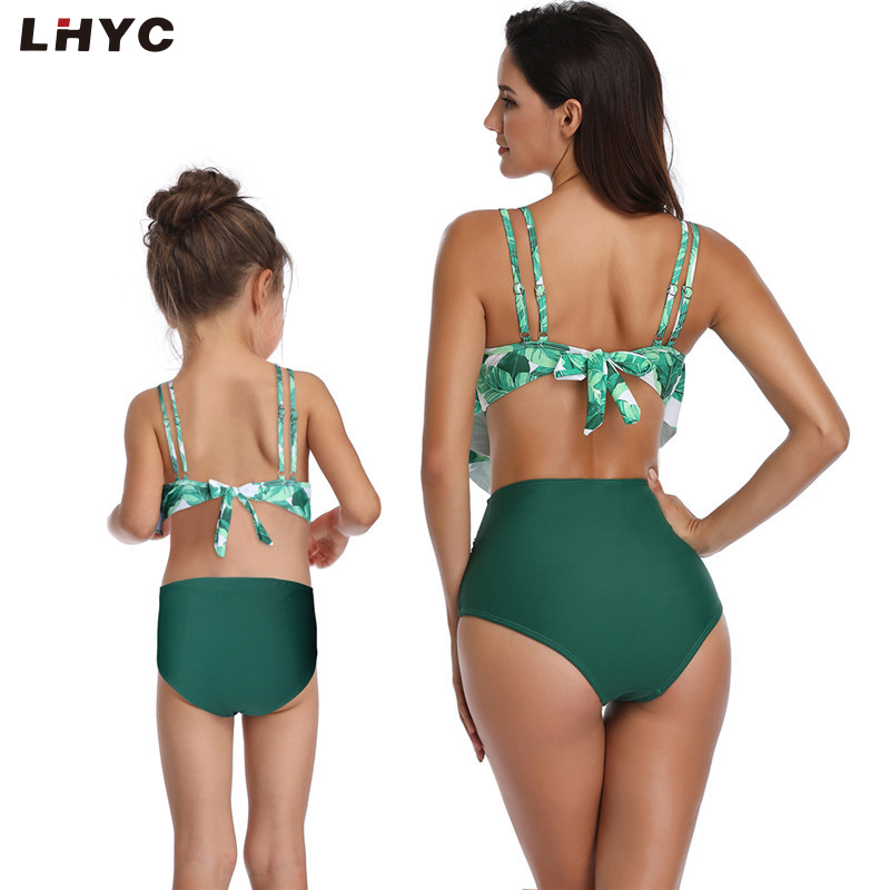 Matching Suits Swimsuit For Mom and Daughter Swimsuits Female Swimwear