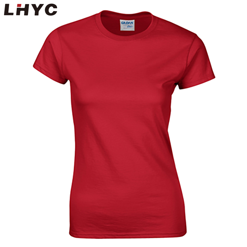 T-shirt for Women Graphic Tees Custom Workout Clothing Summer Women's T-shirts with Logo