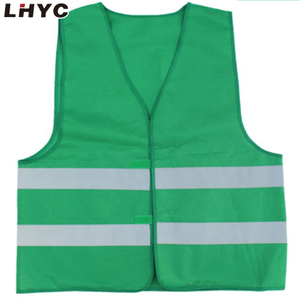Wholesale Custom Reflective Led security Engineer Work Construction Safety Vest With Logo