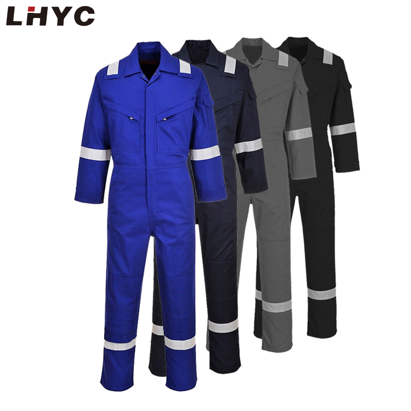 Custom Mechanic Coveralls Flame Retardant Working Suit Work Coverall Safety Overalls