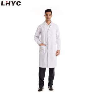 High Quality Hospital Uniform Professional Doctor Wear Medical White Lab Coat