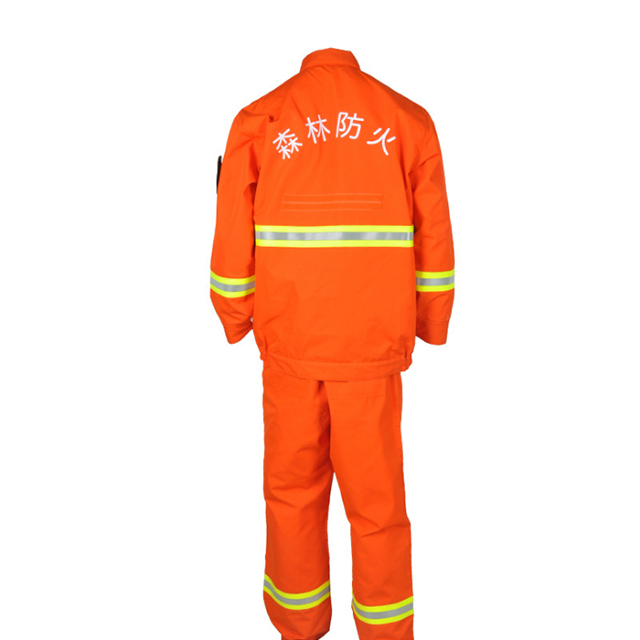 Factory supply Fire safety suit Fireman suit for firefighter Fire resistant clothing for Forest fire prevention