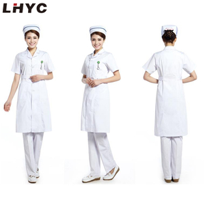 2022 New Factory direct 100% cotton medical uniform doctor uniform white lab coat