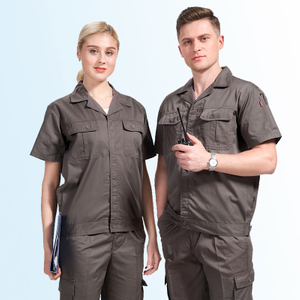 Summer Work Clothing Sets Unisex Workwear Suits Working Factory Uniforms