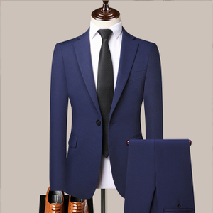 High-quality new men's suits, young and middle-aged dresses, formal elastic suits