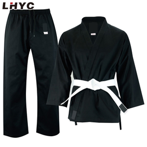Black Karate Uniform Customized Black Karate Uniform Black Karate Uniform Sets Karate Uniforms Custom