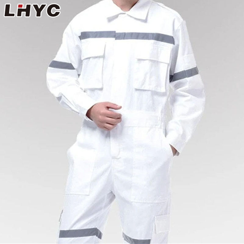 Wholesale Waterproof Adult Mens Multipockets Mechanic Overall Uniforms Work Clothes 